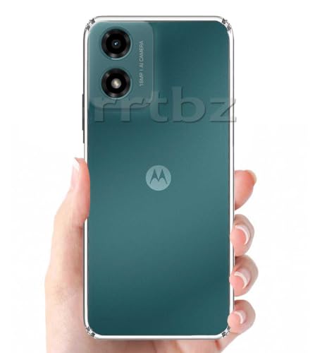 Image of Soft Silicone TPU Back Cover Compatible with Moto G04 / Motorola G04