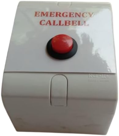 Reliable Wired Call Bell – Emergency Push Button for Staff/Nurse Use in Offices, Hotels & Hospitals (Compatible with JAYLAX Call Bell Indicator Panel, Model ASIN: B0FJSCK91R)