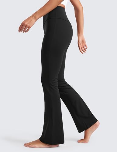 CRZ YOGA Womens Butterluxe High Waist Flare Pants 29" / 30.5" / 32" / 33.5" - Yoga Bootcut Wide Leg with Pocket Lounge4