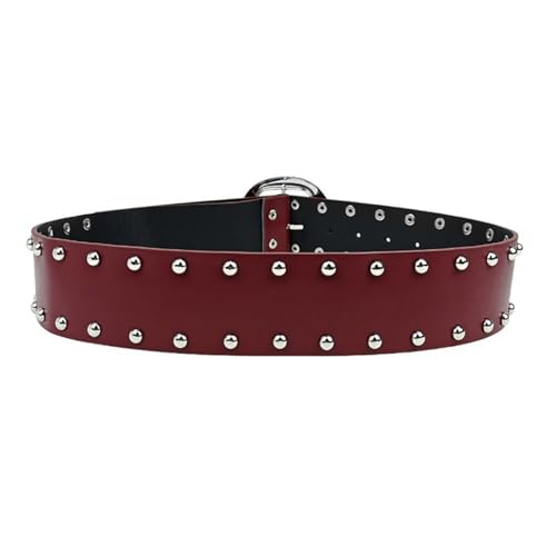 Grommet Waist Belt Punk Eyelet Charm Wide Chain Trendy Grunge Buckle Modern Waistband Chain Studded For Women Fashion4