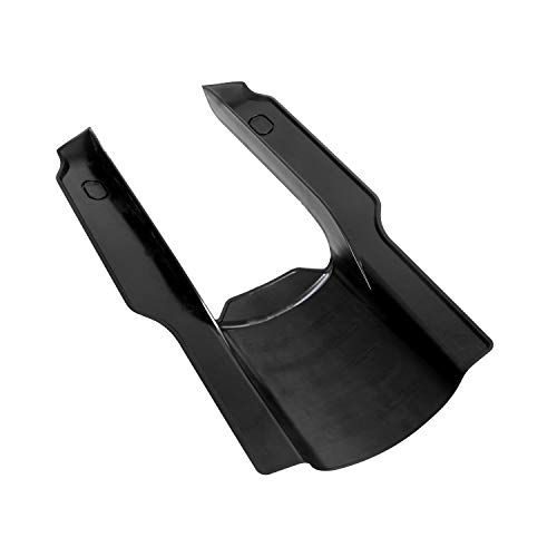XMMT Vivid Black Motorcycle 7\" Rear Fender Extension Kit Filler Stretched for Harley Touring Road King Street Glide 1996-2008