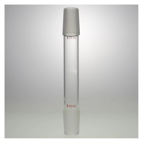 Adaptateur de laboratoire droit 29/42 long de 120 mm avec double raccord mâle
