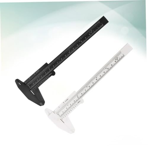 Calibrador Vernier Mini Digital Plástico Portátil 150mm miniatura 3