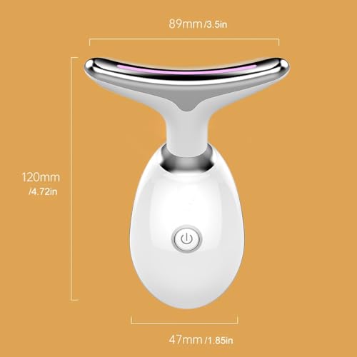 Generic Nadove Neck Facial Massage Tool, Neck Face Massager, Multifunctional Facial Massage Device, Sculptings Tool, White - Thumbnail 4