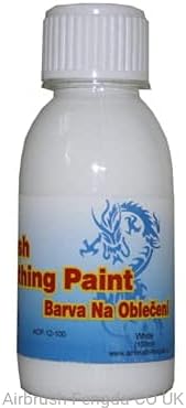 Airbrush Clothes Painting Fengda white 100 ml