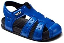 Reef Kids Boys Sandals, Little Water Beachy, Blue/Black, 12 | Image 2