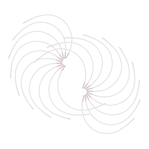 HAPINARY Replacement Wire for Bras 10 Pairs Bra Underwire Kit Heavy Gauge Sturdy Wire Women's Bra Parts