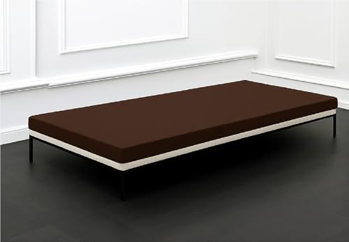 Image of ATOOTFUSION Orthopedic High-Density HR Foam Mattress | High-Resilience (HR) Dual-Sided Foam | Single Size Bed Mattress - 3-Year Warranty (Dark Brown, 72X35X4 Inches)
