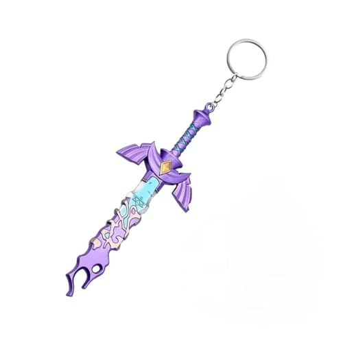 JRYGAC llavero Zelda, Zelda Tears of the Kingdom llaveros, Portallaves Decayed Master Sword, the Legend of Zelda Keychain, llaveros para Personalizar, llavero Anime, para Fans de Los Niños