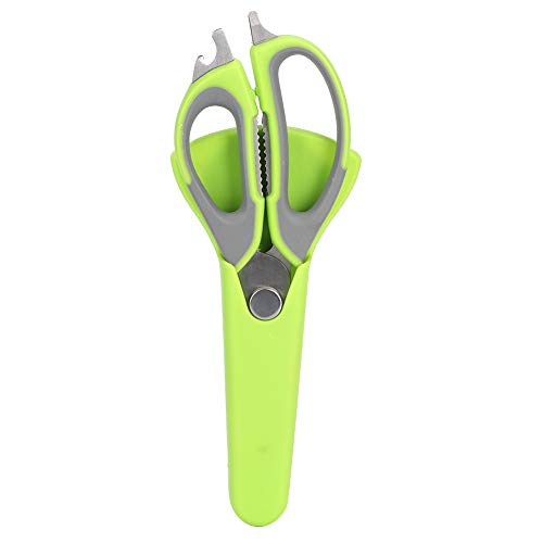 Barbecue Scissors, Heavy Duty Kitchen Scissors Stainless Steel Kitchen Shears with Cover for Meat Vegetables
