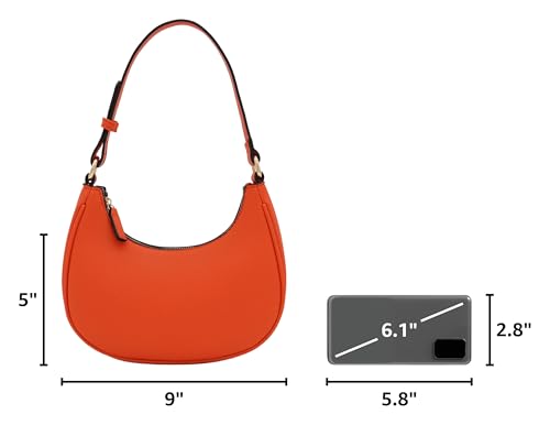 Image of FashionPuzzle Small Crescent Shoulder Bag Underarm Purse
