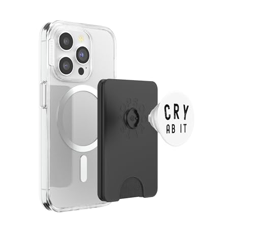 Meme Cry PopSockets PopWallet para MagSafe tarjetero magnético móvil compatible 3