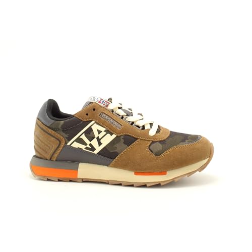 Baskets Suede NAPAPIJRI VIRTUS02 l'Équilibre du Daim et Nylon Premium
