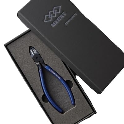 MERRY 特殊コーティング採用 (精密)プラスチックニッパ(66S-HK) 1セット