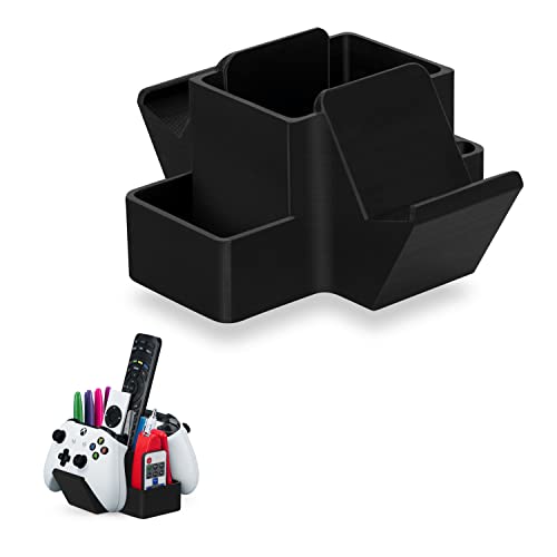 Organizzatore da scrivania tutto in uno: questo supporto non solo manterrà i controller di gioco, al sicuro e al sicuro e la scrivania e lo spazio di gioco in ordine e senza ingombri, ma mantiene anche tutto ciò di cui hai bisogno su base giornaliera e facilmente raggiungibile, oppure puoi semplicemente farlo scivolare fuori di mezzo quando hai bisogno di un po 'di spazio in più.