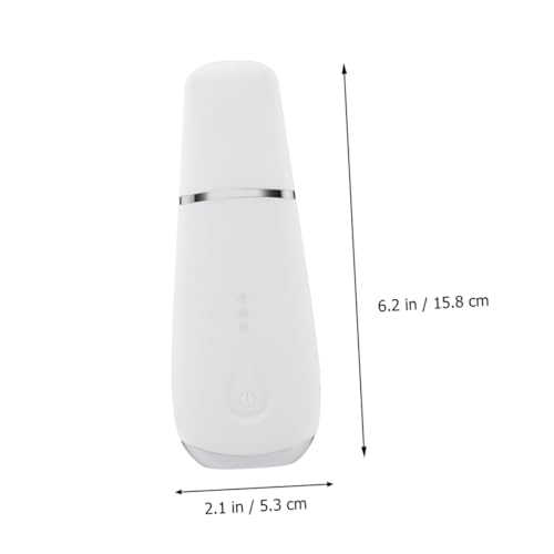 minkissy 3 Pecas Raspador De Pele Ultrassônico Esfregão Facial Escova Facial Elétrica Escova De Limp