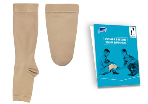 Image of Prosthetic Stump Shrinkers AK & Knee High Compression Stockings Pack- Each 1 PC, Compression Support, 20-30, Daily use, Taiwan Excellence XL