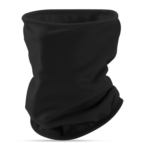 Neck Gaiter Windproof Winter Ski Mask Face Scarf for Men Women Fleece Lining for Skiing Hiking Running Motorcycling