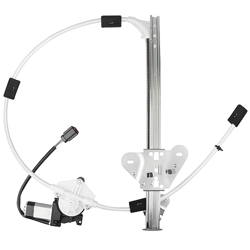 Front Driver Side Power Window Regulator with Motor fit for 1997 1998 1999 2000 2001 Jeep Cherokee XJ Sport Utility, 4-Door Only, Left, 741-768