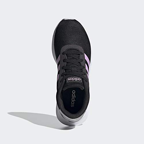 Tênis Adidas Lite Racer 2.0 - Feminino Preto+Rosa+Branco - 36