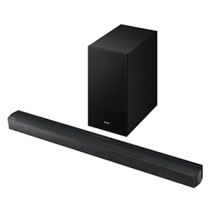 Samsung 3.1ch Soundbar, HW-B650F, with Wireless Subwoofer, Dolby Audio/DTS Virtual:X, Q-Symphony, HDMI ARC for TV Home Theater Surround Sound
