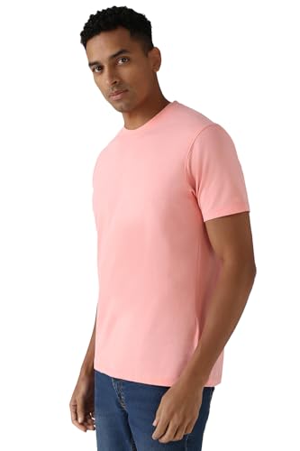 Image of Peter England Men's Cotton Regular Fit Crew Round Neck Tshirt