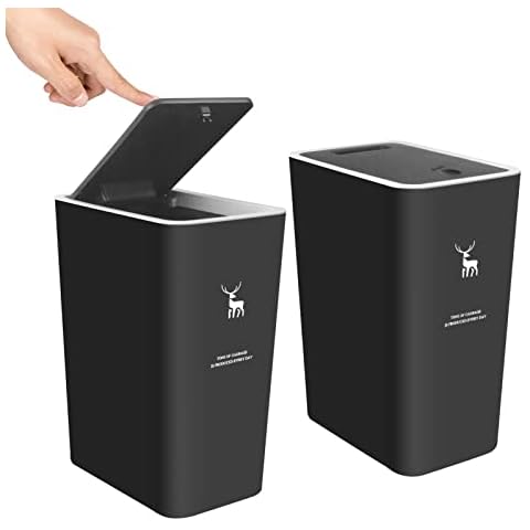 XPIY Trash Can with Lid Cover