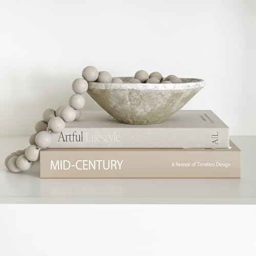 Aesthetic Decorative Books - Set of 2 Stylish Boxes Enhance