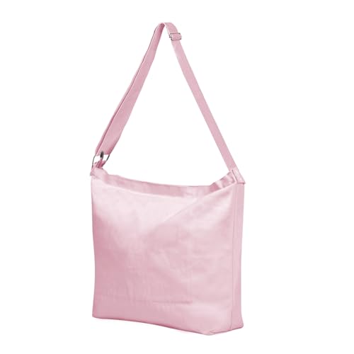 Image of Women's blank large Size Canvas Crossbody Tote Handbags Shoulder Bag Hobo Casual Tote Diy /gifts