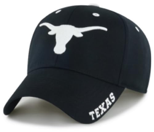 Gorra deportiva Texas Ajustable Negro/Blanco miniatura 1