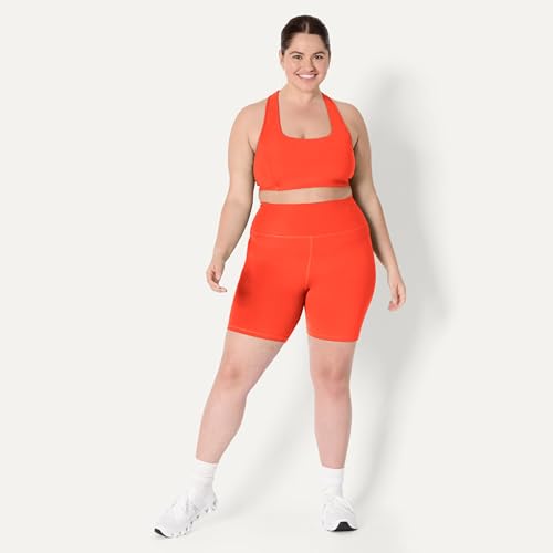 Image of Amazon Essentials Women's Active FormFlex Buttery Soft High Waist Biker Shorts