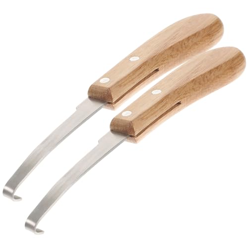 VANZACK Ergonomic Horseshoe Fork Trimmer Easy to Trim Horseshoes Stainless Steel Shoeing Tool