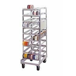 PVIFS CR162C Mobile Full Size Can Rack, 36" Length x 25" Width x 80" Height