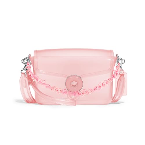 Summer Jelly Tabby Clear Bag: PVC Crossbody Wristlet Strap - Y2K Style Gen Z Women - Stadium Concert Beach Party
