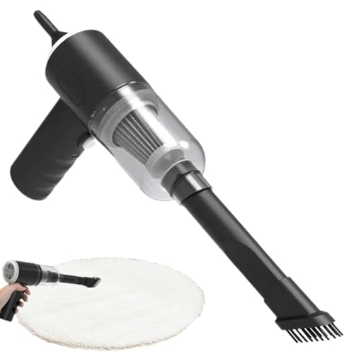 Generisch Aspirador multifunción, aspiradora de mano inalámbrica, aspiradora de mano, removedor de polvo recargable, mini aspiradora de coche con filtrado de alta eficiencia