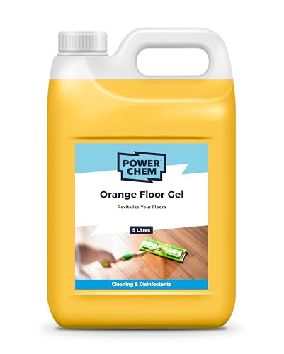 Limpiador de gel para suelos, solución concentrada, detergente – Clean Buff Shine Industrial Commercial Hard Surface Floors – Funciona en superficies termoplásticas de mármol, baldosas de cerámica,