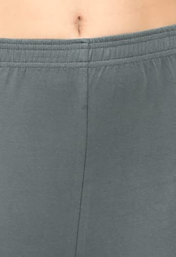 Image of POPOLO Women's Super Soft Ankle Length Cotton Lycra Solid Stretchable Legging