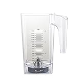 Rührbecher, for TM-800A TM800AQ Smoothie Maker, Mixbecher, Ersatz for Behälter/Messer/Deckel, Zubehör