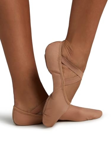 Image of Capezio Girls Hanami Canvas Ballet Shoe - Child
