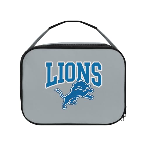 Detroit Lions Insulated Zip Lunch Bag