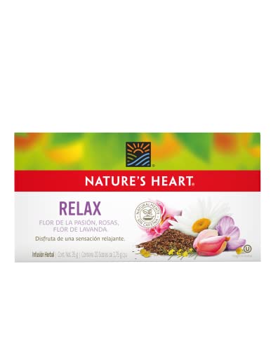 Tazas, Compra de libro digital Nature's Heart, Té Relax, 35 gramos