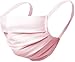 Produktbild Pinke Maske wiederverwendbar aus Baumwolle - Waschbare Masken bis 90 Grad in Rosa für Frauen und Mädchen (Pink)