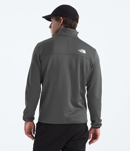 Image of THE NORTH FACE Men's Crest Full Zip Jacket | Water Repellent Fleece Coat, Double Layer Stand Collar & Zip Hand Pockets