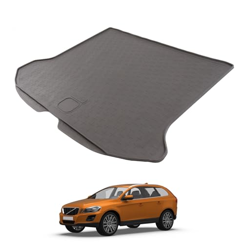 Travall Liner Tapis en Caoutchouc Compatible avec Volvo XC60 (2008-2017) TBM1027 - Tapis de Coffre en Caoutchouc sur Measure