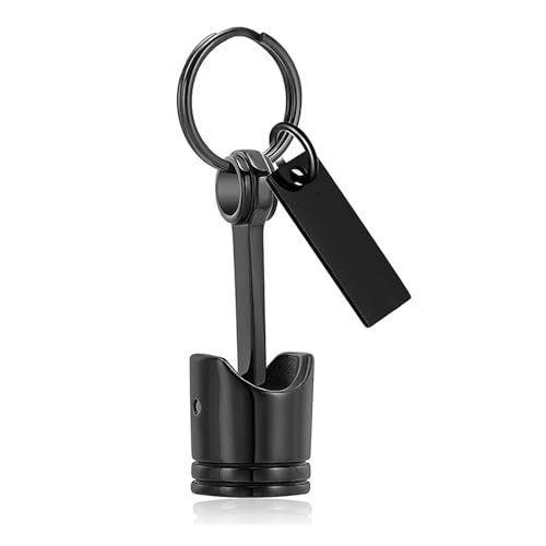 メカニカルピストンペットアッシュのためのキーチェーン記念メタルペット火葬ジュエリーホルダーメカニカルテーマの火葬ジュエリー