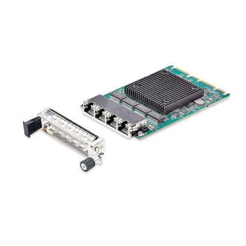 StarTech 4-Port RJ45 Gigabit 3.0 Server Network Card con Intel I350, SFF 4C+/PCIe 3.0/PXE/VLAN, 3-Speed Ethernet NIC, OCP 3.0 miniatura 5