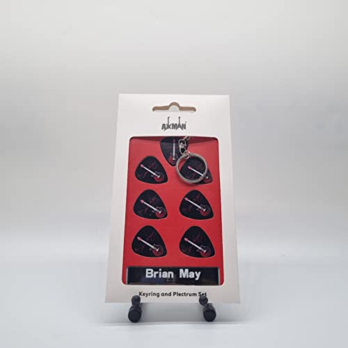 Brian M Médiator de guitare | 6 médiators d’artiste | 1 porte-clés d’artiste - Les Beatles, Paul McCartney, John Lennon, RIngo Starr, George Harrison Brian M Médiator de guitare | 6 médiators d'artiste | 1 porte-clés d'artiste – Image 3