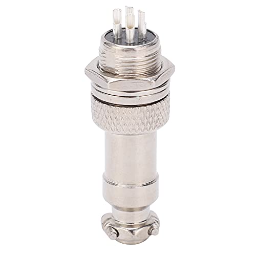 Conector aéreo Fdit GX12 4 pines 450V Pack 5 piezas miniatura 7
