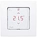 Devi Termostat pokojowy radiowy Danf. Icon #088U1082 AP wyświetlacz +chłodnica IR termostat pokojowy 5702425147579