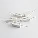 Qjaiune 10Pcs Cement Resistor 5W 2K Ohm Resistor, Ceramic Resistor Power Resistor, Precharge Horizontal Resistors Wirewound Resistor, Flame Resistance